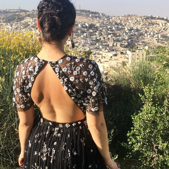 Needle & Thread London Embroidered Gown. US 2 - Picture 1 of 12